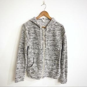 J Crew zip up hoodie